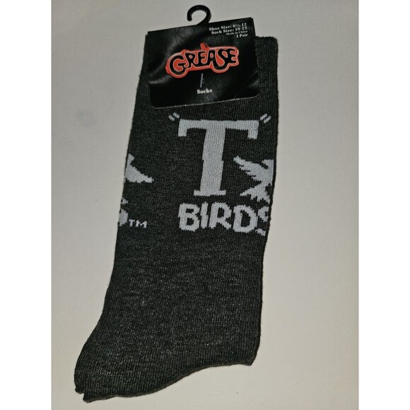 Grease T Birds Socks Odd Funky Fun Throwback Socks NEW - Picture 1 of 1